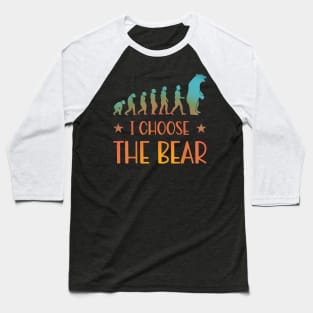 The Bear In Woods 2024 I Pick The Bear Women Baseball T-Shirt